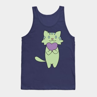 Tiger heart (Purple) Tank Top